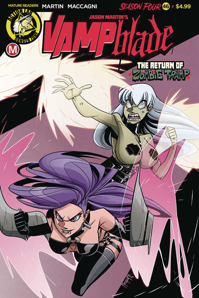 Vampblade Season 4 #9 (#46) Cover A Maccagni (Mature)