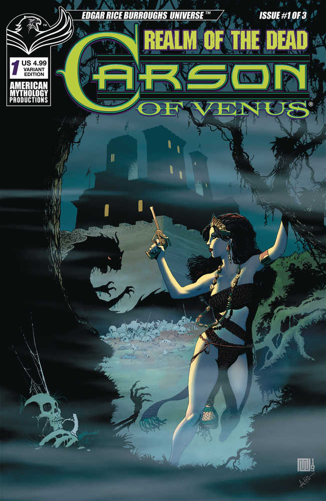Carson Of Venus Realm Of Dead #1 Cover B Wolfer