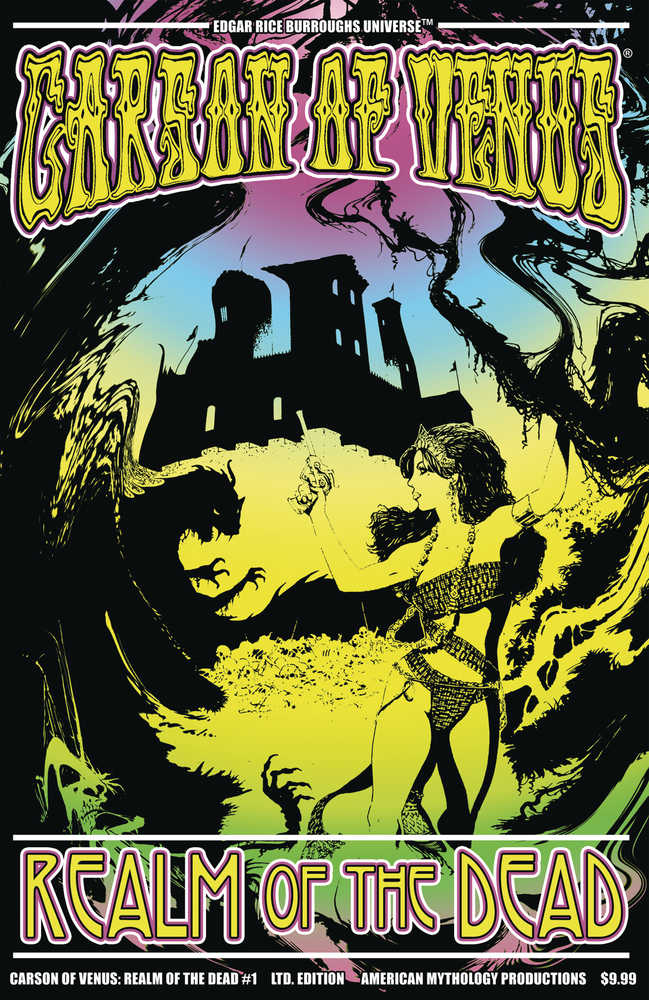 Carson Of Venus Realm Of Dead #1 Cover C Pulp Limited Edition