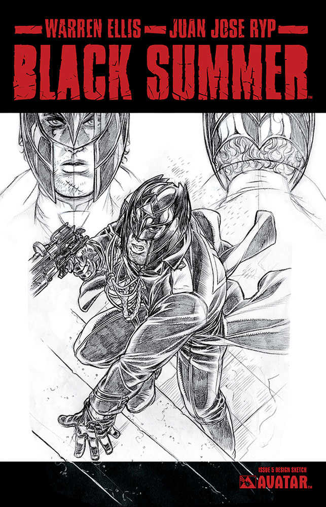 Black Summer #5 Design Sketch Variant (Mature)