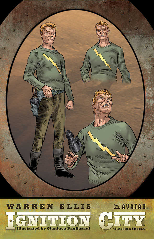 Ignition City #2 Character Design Variant (Mature)