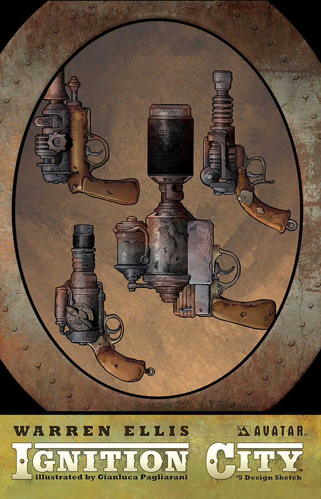 Ignition City #5 Character Design Variant (Mature)