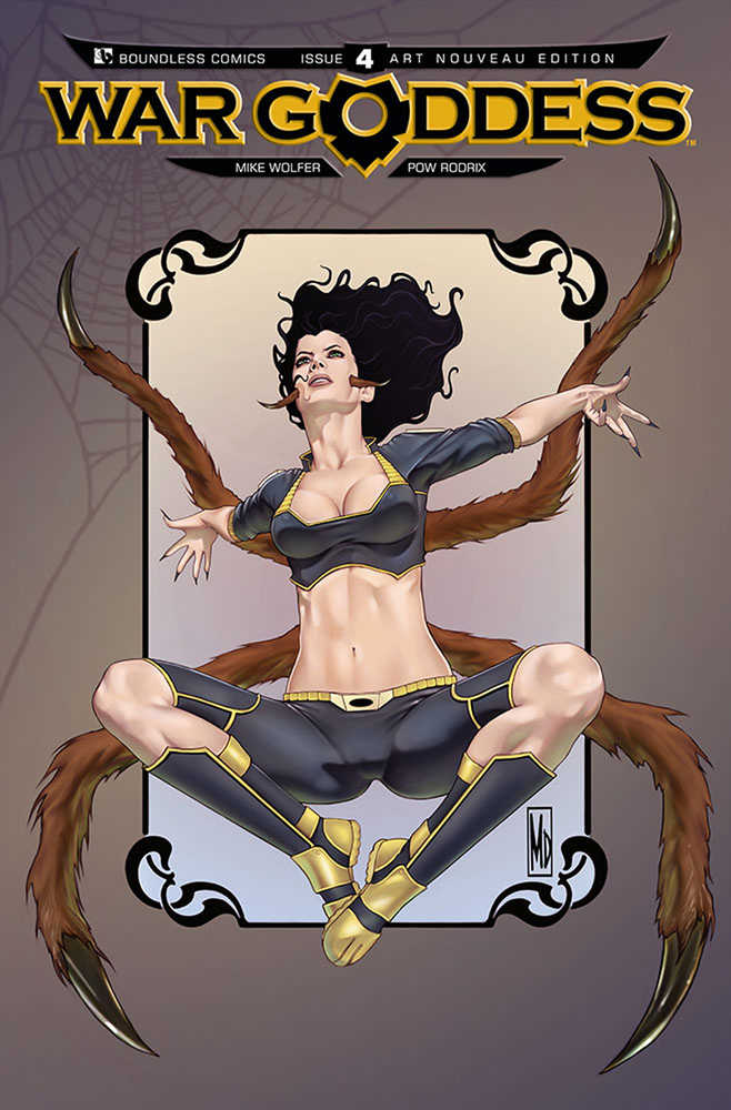 War Goddess #4 Art Nouveau Variant (Mature)