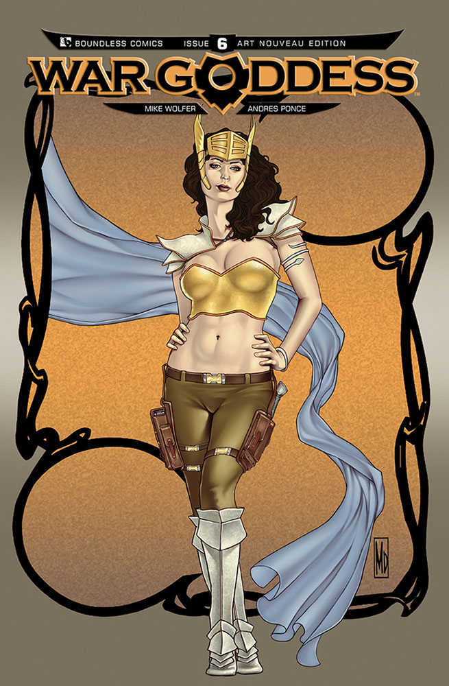 War Goddess #6 Art Nouveau Variant (Mature)