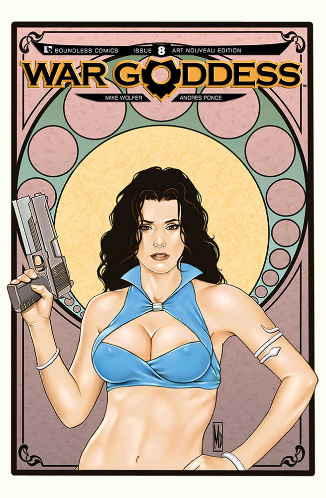 War Goddess #8 Art Nouveau Variant (Mature)
