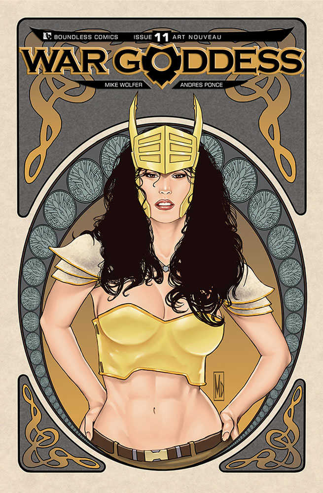 War Goddess #11 Art Nouveau Variant (Mature)