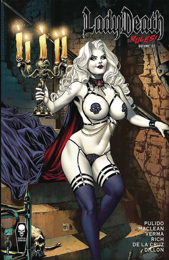 Lady Death Rules Hardcover Volume 02 Signed Edition (Mature)