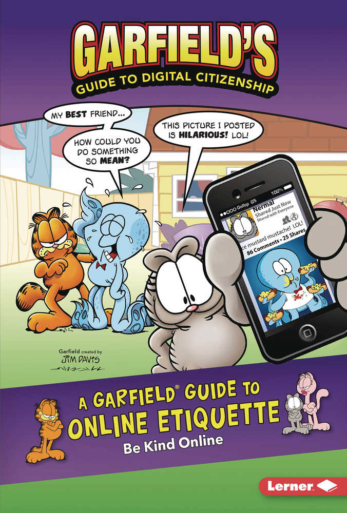 Garfields Guide To The Digital Citizenship Graphic Novel Online Etiquette 
