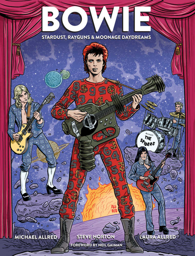 Bowie Stardust Rayguns & Moonage Daydreams Previews Exclusive Hardcover Graphic Novel 