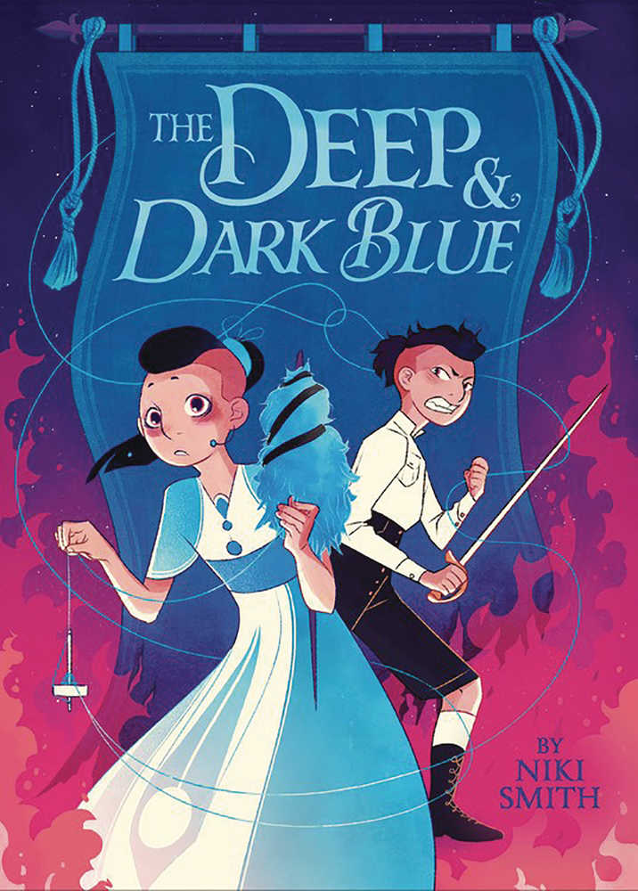 Deep & Dark Blue Graphic Novel 