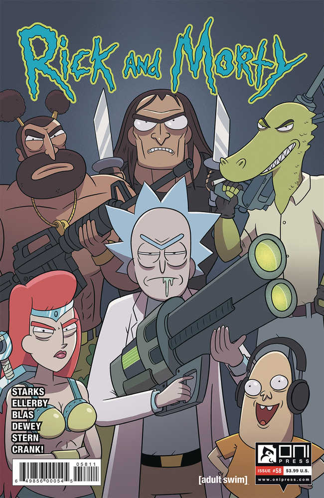 Rick & Morty #58 Cover A Ellerby 