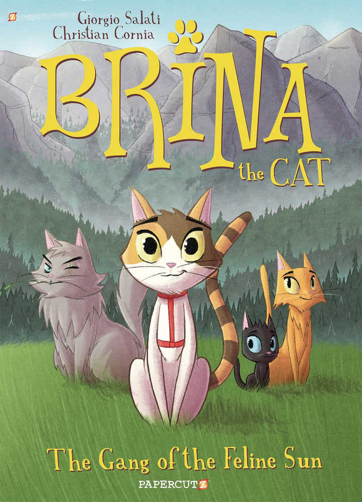 Brina The Cat Hardcover Graphic Novel Volume 01 Gang Of Feline Sun