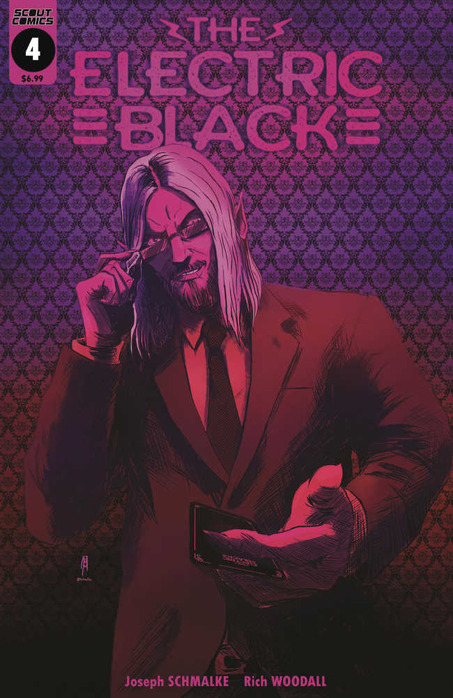 Electric Black #4 Cover B Neon  Variant