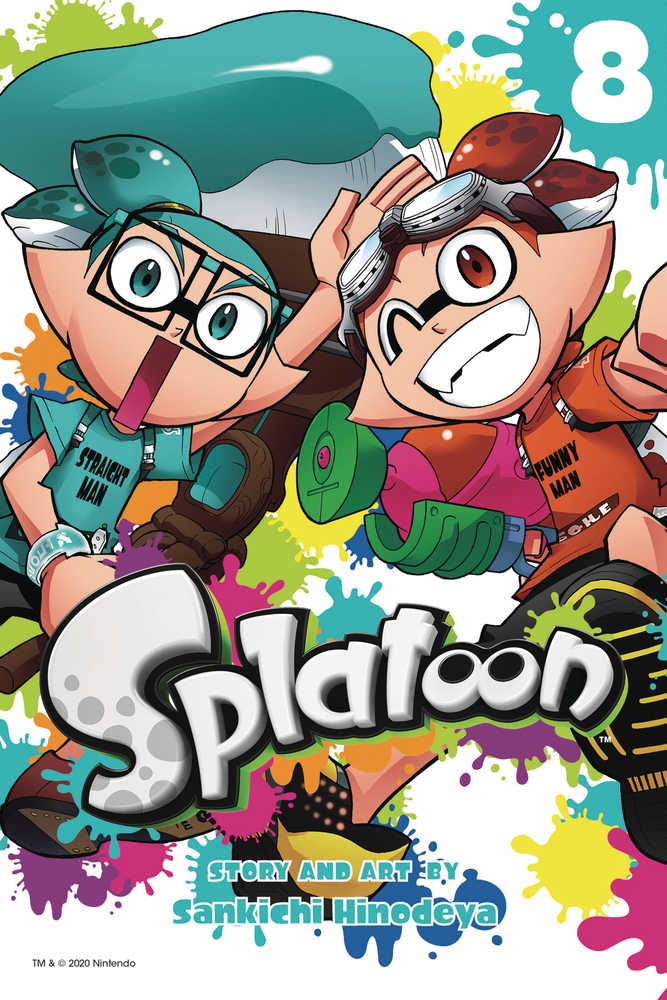 Splatoon Manga Graphic Novel Volume 08 