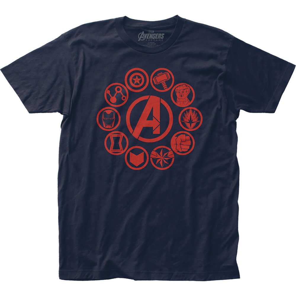 Avengers Endgame Icons T-Shirt SM 