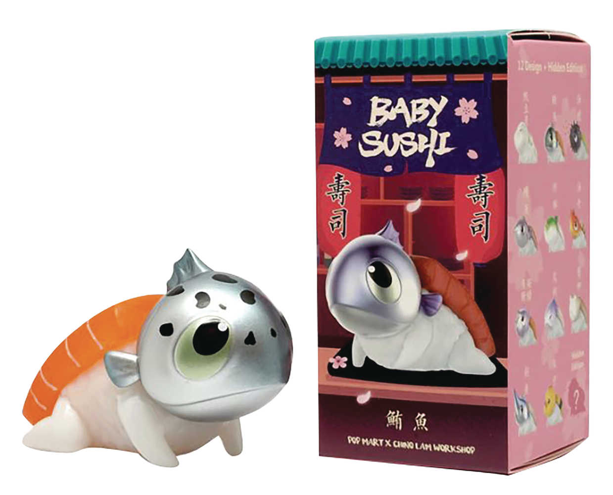 Pop Mart Baby Sushi 12 Pc Blind Box Ds 