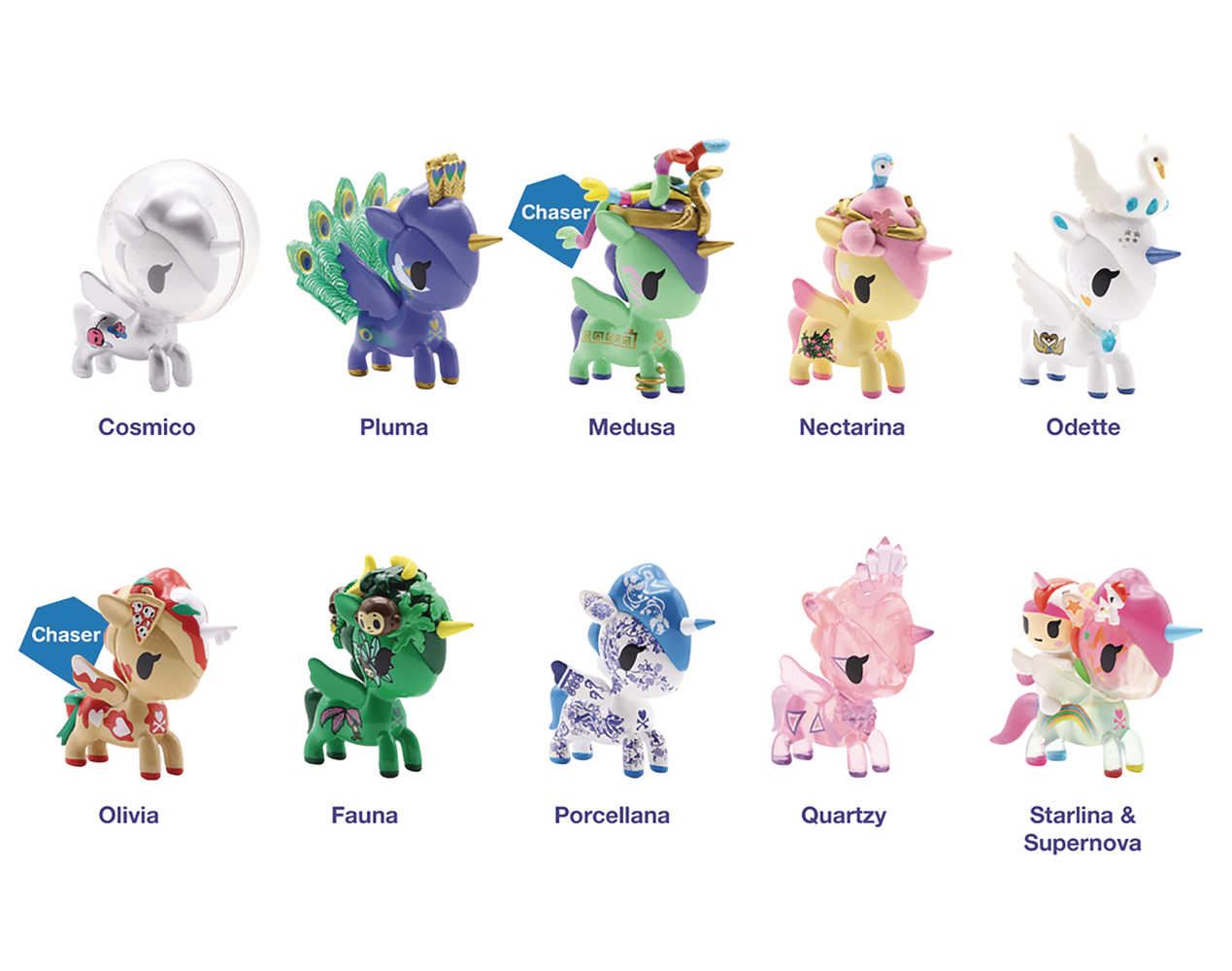 Tokidoki Unicorno Series 8 12 Pc Blind Mystery Box Display 