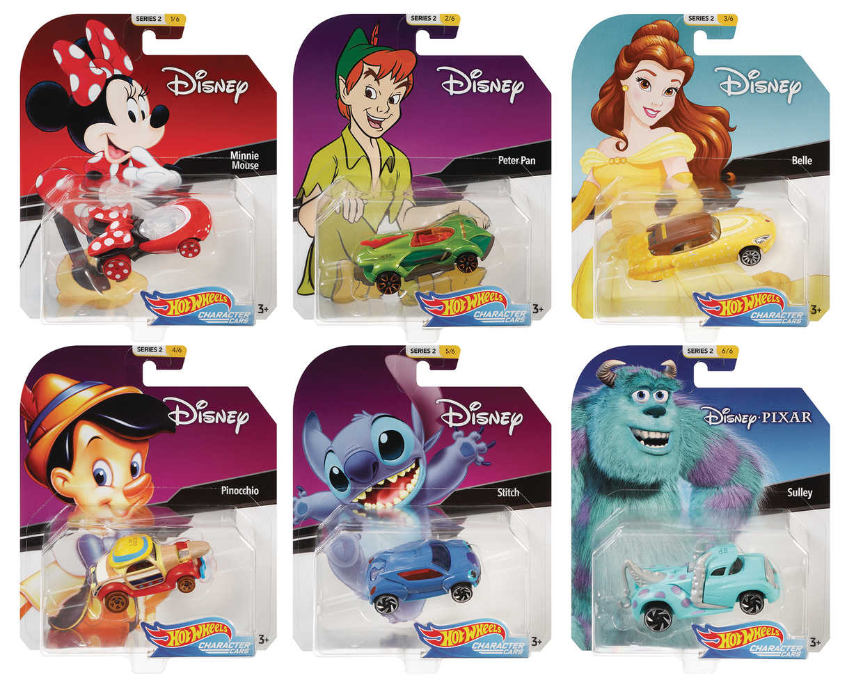Hw Disney/Pixar Character Die Cast Vehicle Assortment  