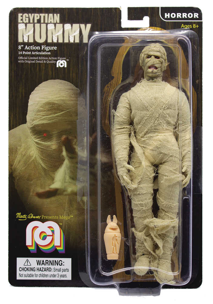 Mego Horror Wave 7 Egyptian Mummies 8 In Action Figure 