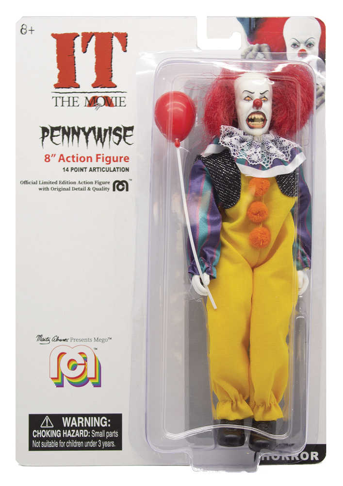 Mego Horror Wave 7 It 1990 Pennywise 8 In Action Figure 
