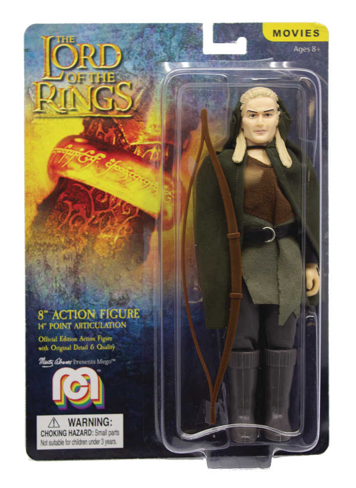 Mego Movies Wave 7 Lord Of The Rings Legolas 8 In Action Figure 