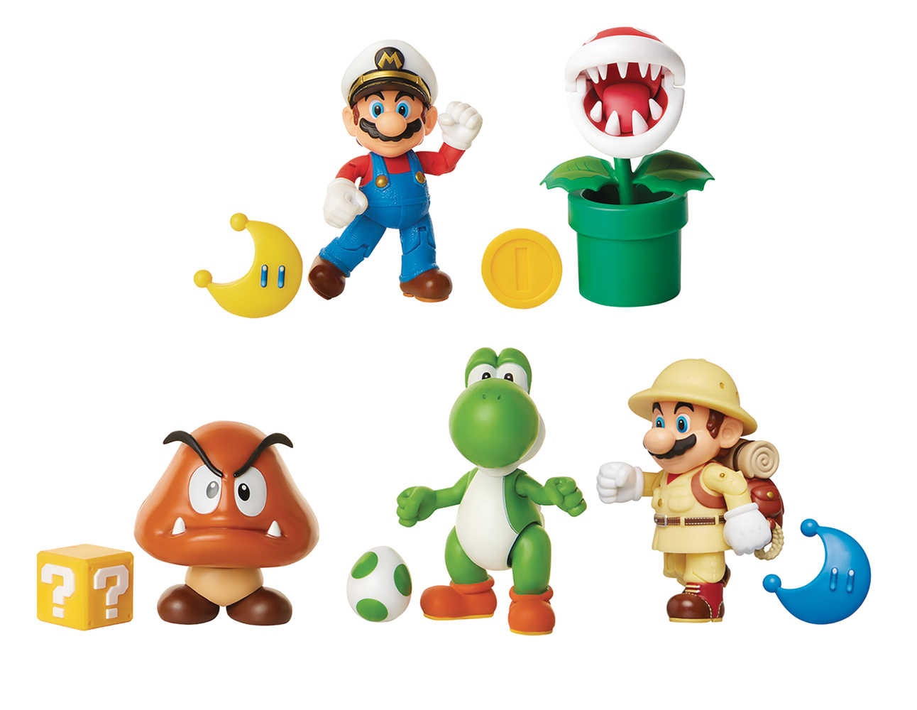 World Of Nintendo 4 In Action Figure Assortment Wv17  