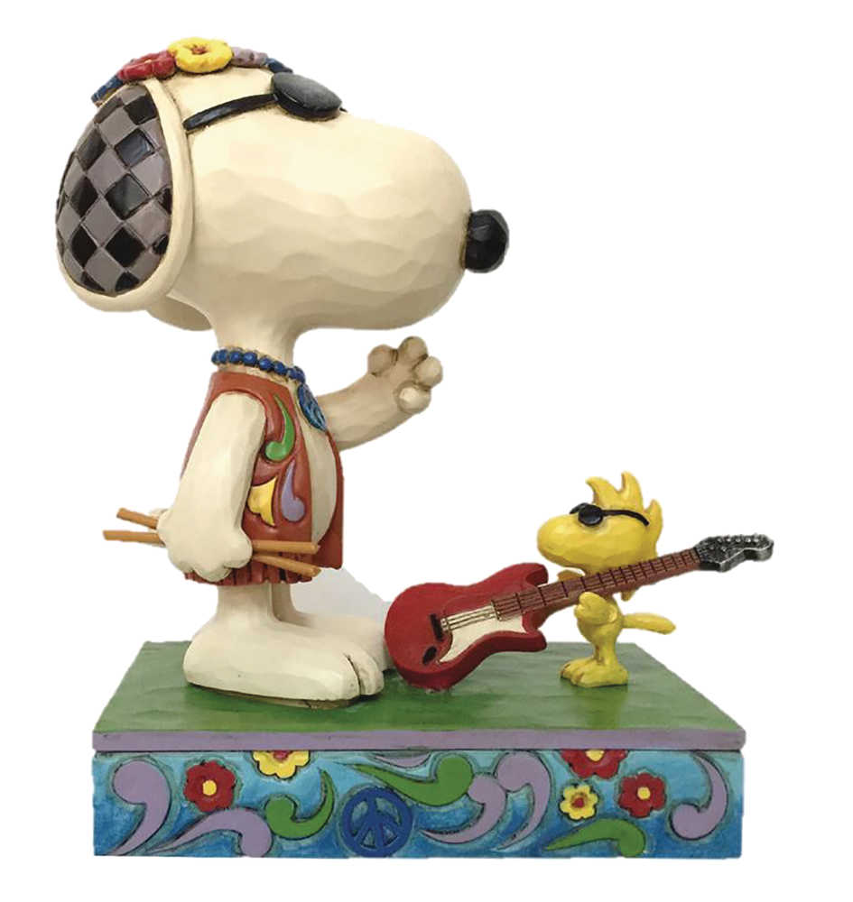 Charlie Brown Snoopy & Woodstock Music Figure 