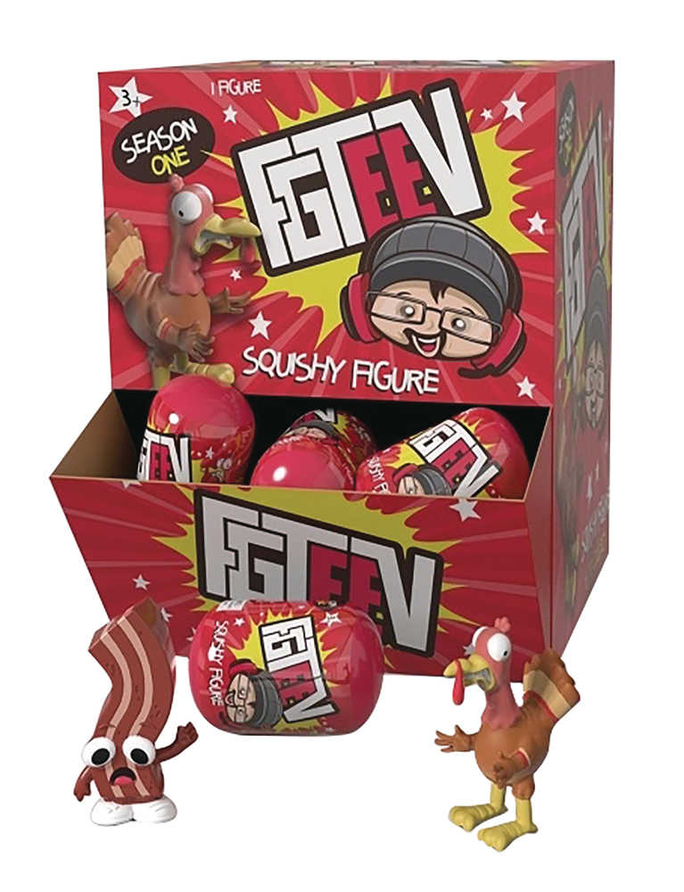 Fgteev Mystery Squishy Figure 24 Pc Blind Mystery Box Display 