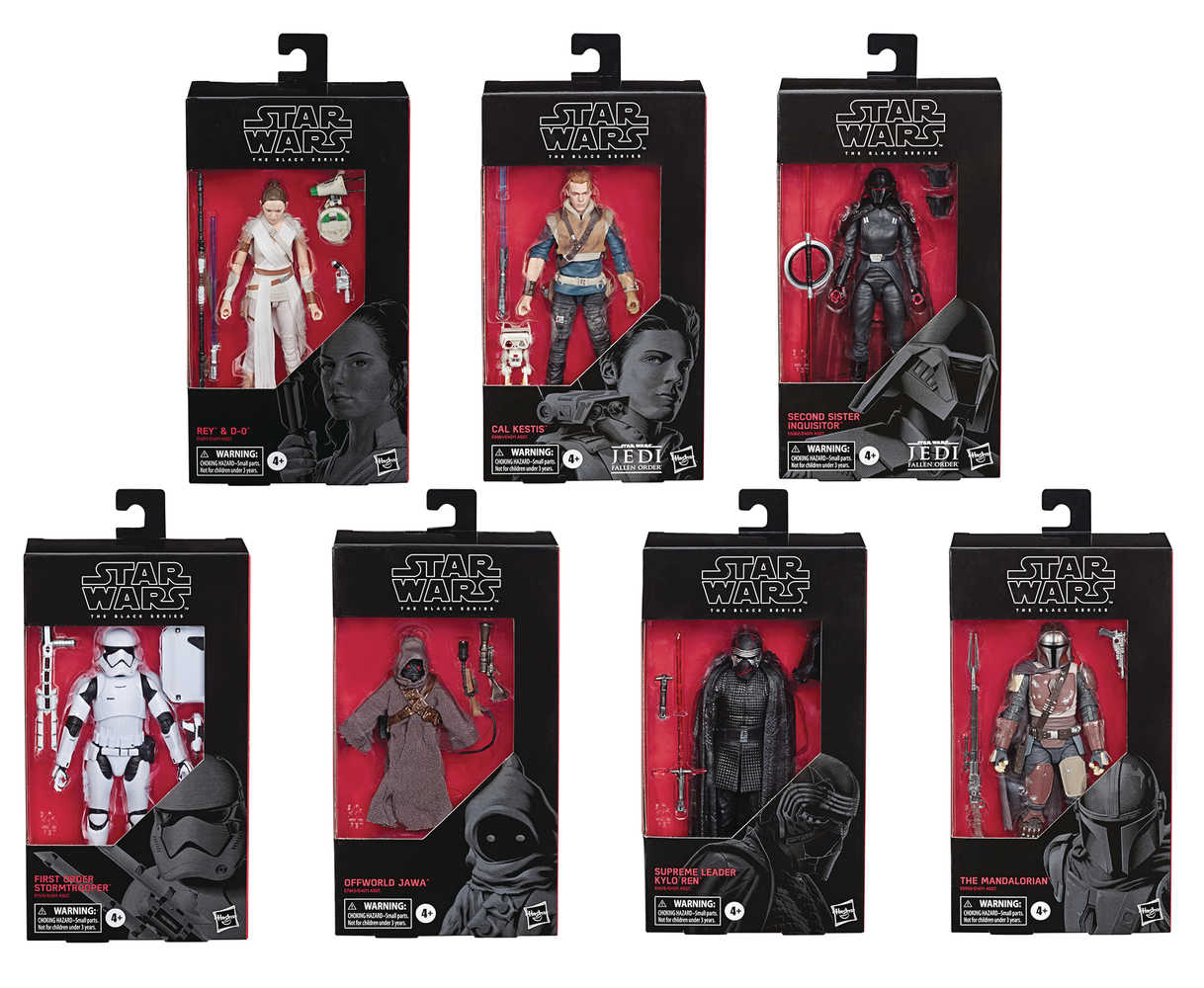 Star Wars Black Series 6 In Action Figure Assortment 201903  