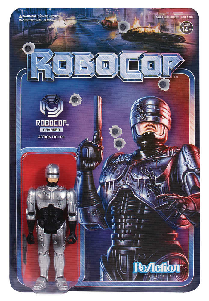 Robocop Battle Damaged Robocop Reaction Figure  