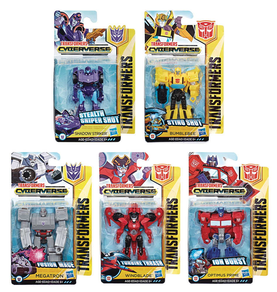 Transformers Cyberverse Scout Action Figure Assortment 201902  