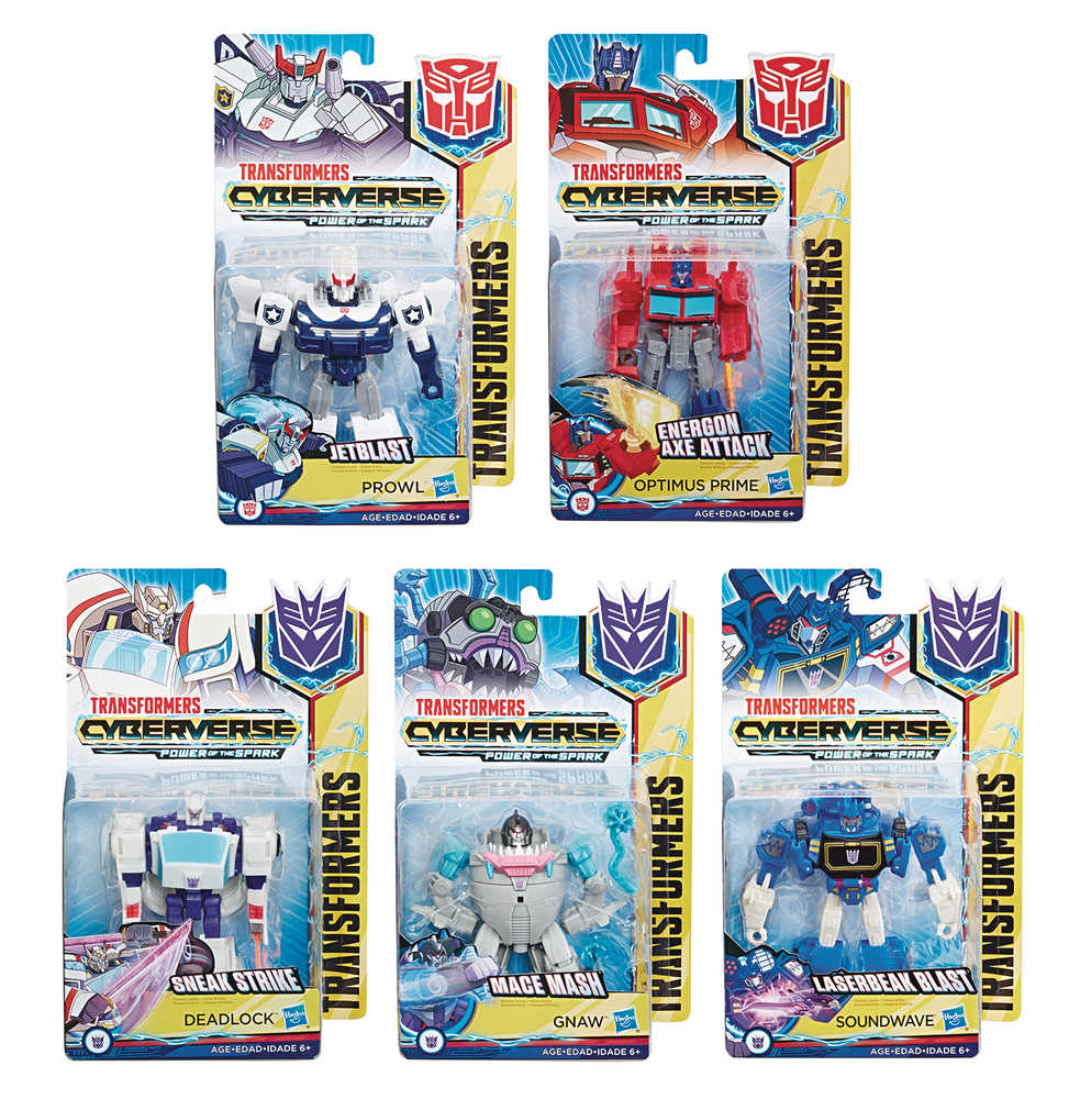 Transformers Cyberverse Warrior Action Figure Assortment 201902  