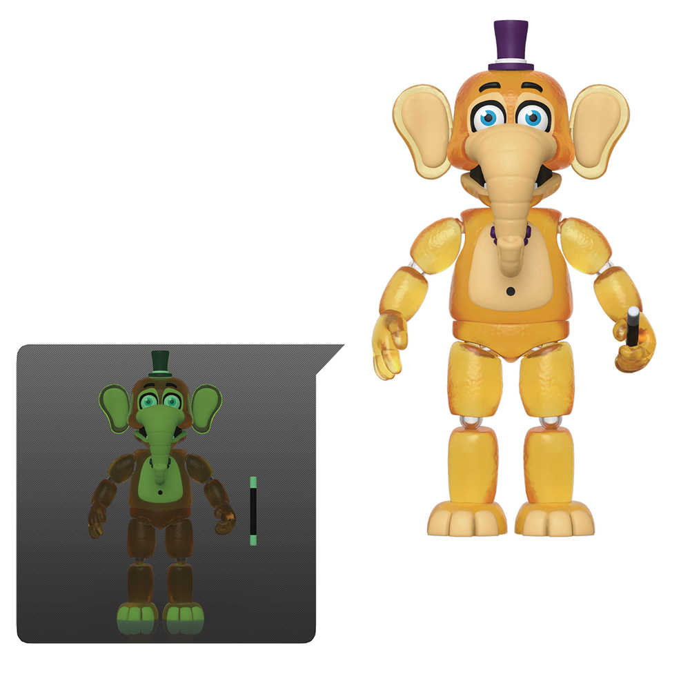 Fnaf Pizza Sim Orvlle Elephant Action Figure 