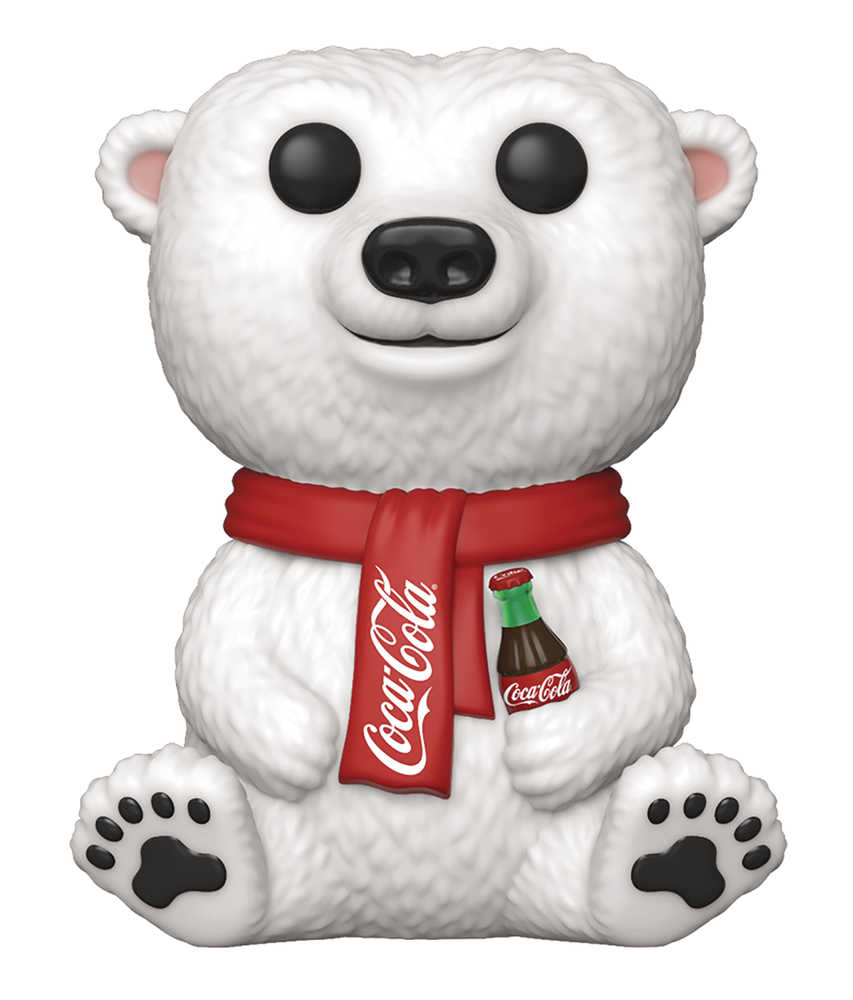 Pop Ad Icons Coca Cola Polar Bear Vinyl Figure 