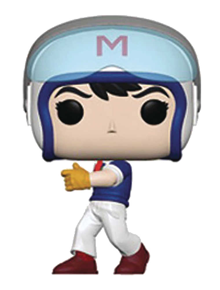Pop Animation Speed Racer Helmet with Chase Vinyl Figure 