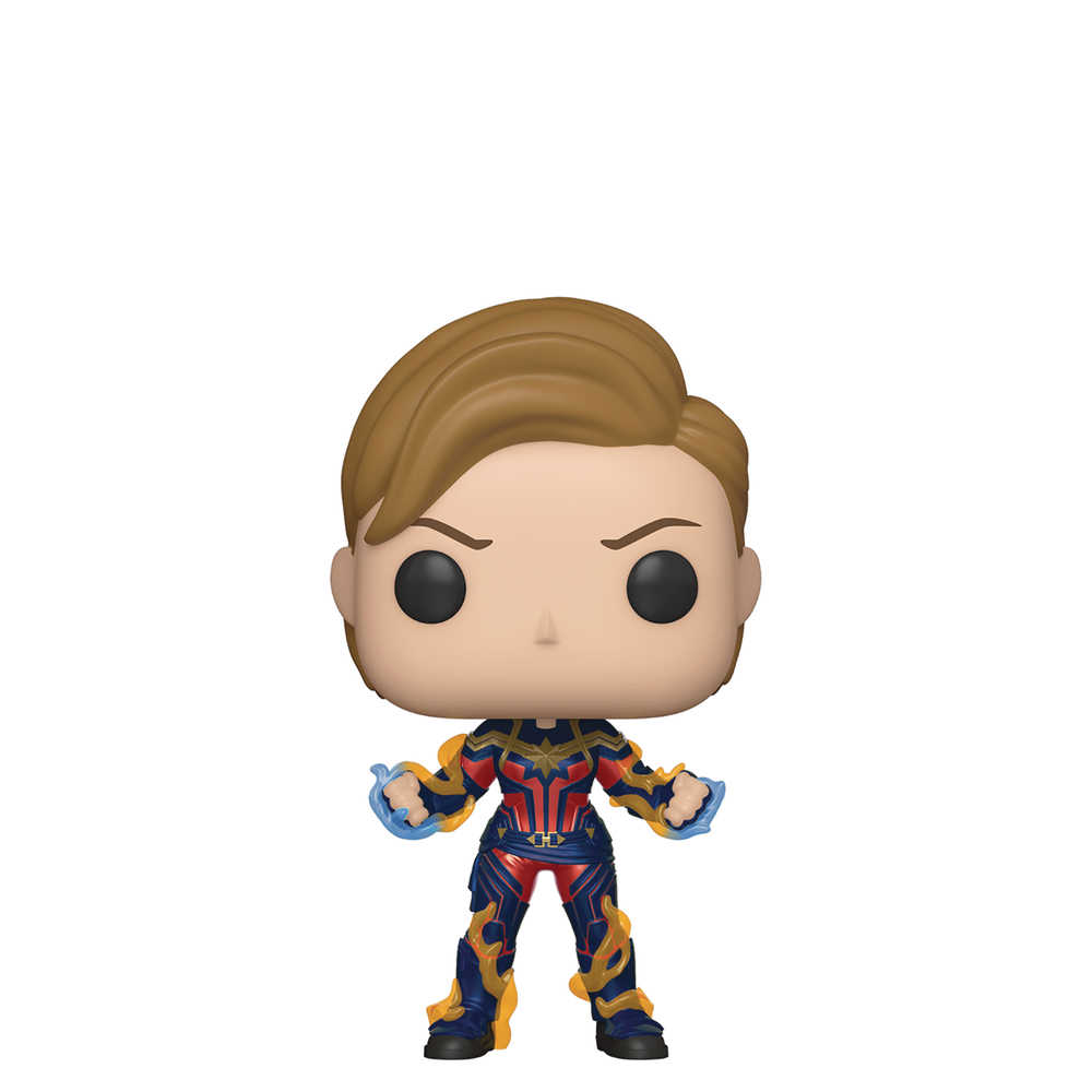 Pop Marvel Endgame Captain Marvel with New Hair Vinyl Figure 