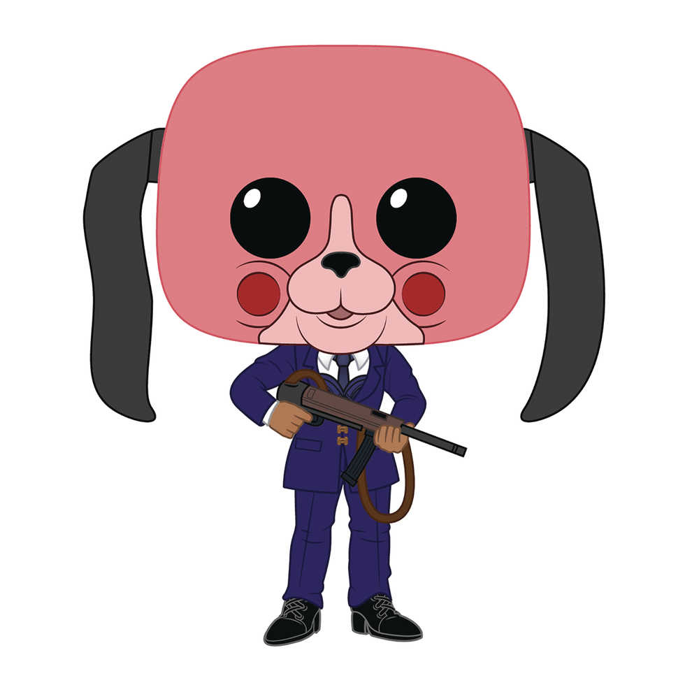 Pop TV Umbrella Academy Cha Cha with Mask Vinyl Figure 