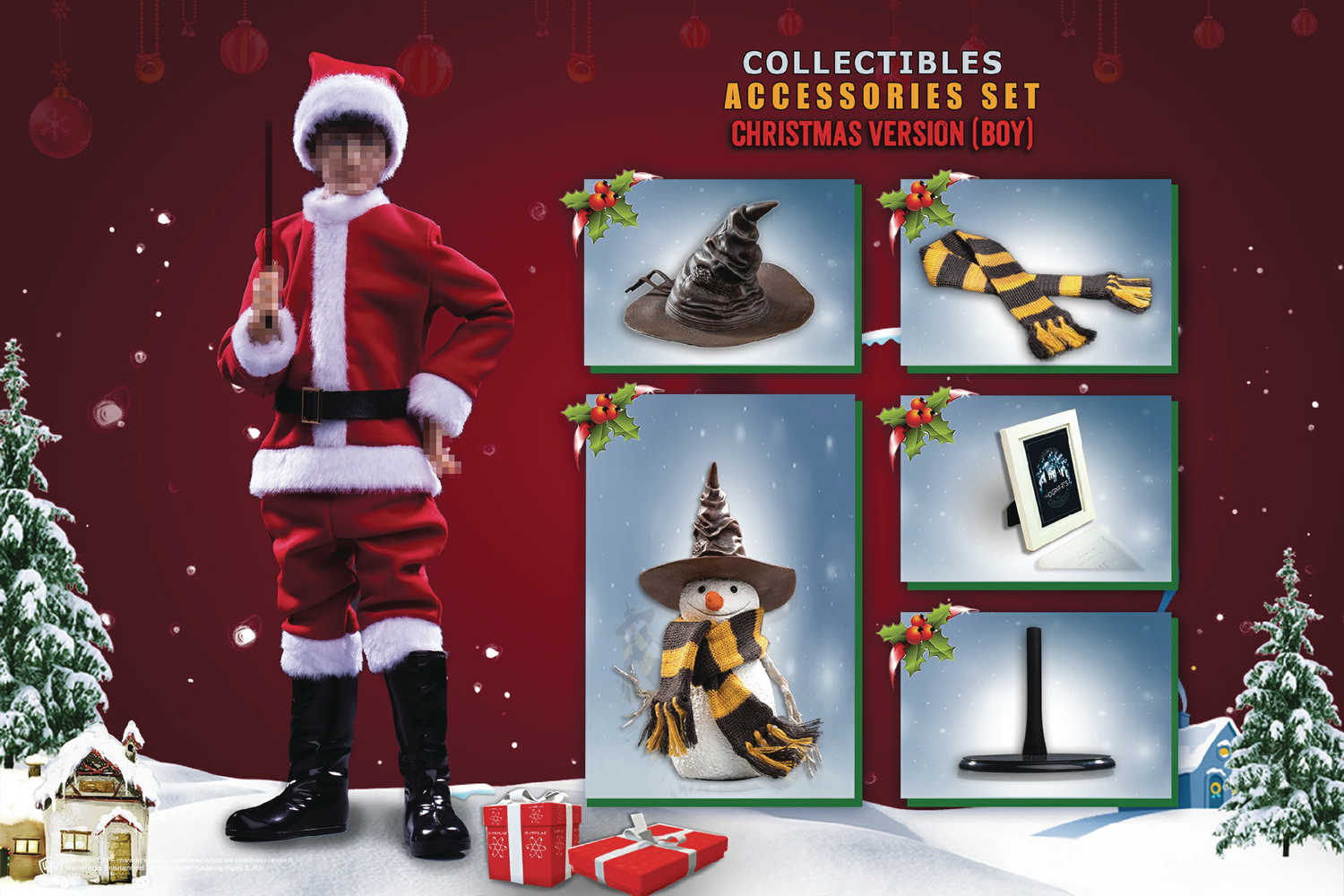 Hp Sorcerers Stone 1/6 Xmas Accessory Pack Boy Ver  