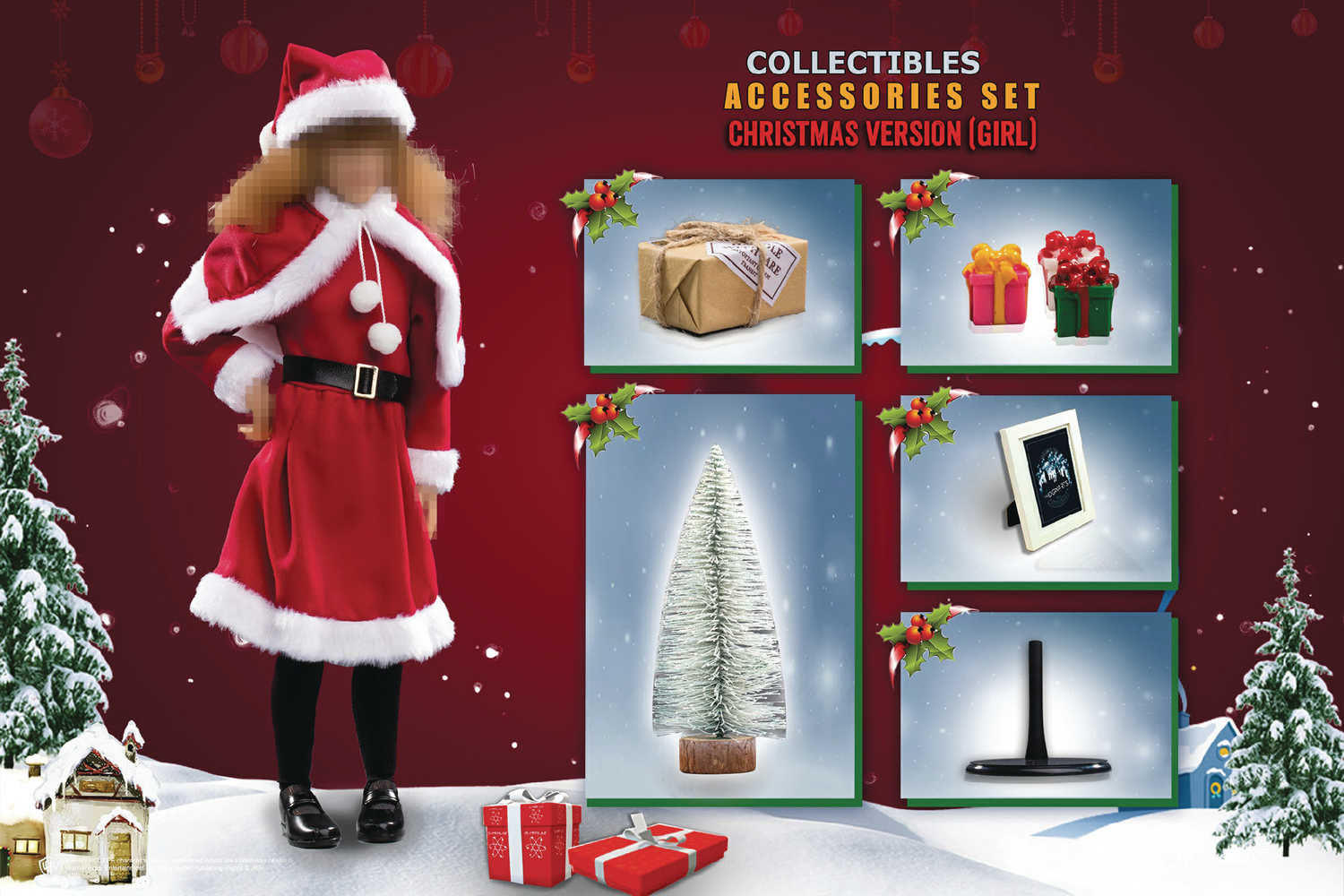 Hp Sorcerers Stone 1/6 Xmas Accessory Pack Girl Ver 