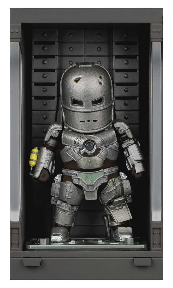Iron Man 3 Mea 015 Iron Man Mk I with Hall Of Armor Previews Exclusive Figure 