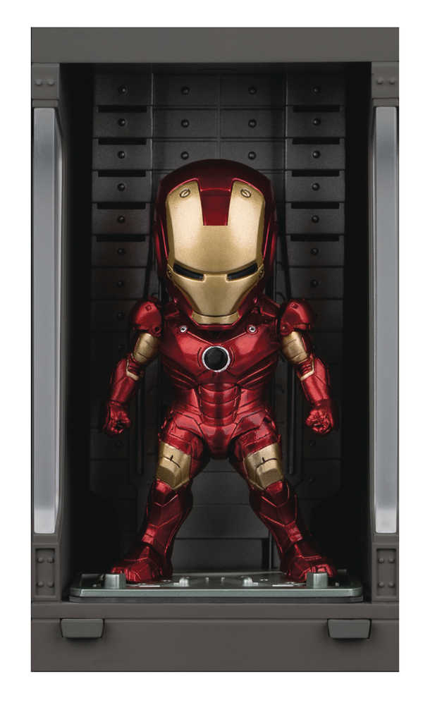 Iron Man 3 Mea 015 Iron Man Mk III with Hall Of Armor Previews Exclusive Figure (
