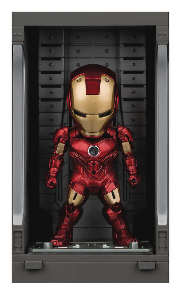 Iron Man 3 Mea 015 Iron Man Mk IV with Hall Of Armor Previews Exclusive Figure (C
