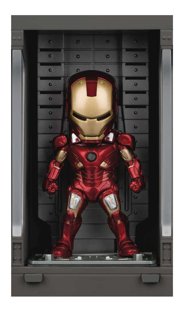 Iron Man 3 Mea 015 Iron Man Mk Vii with Hall Of Armor Previews Exclusive Figure (