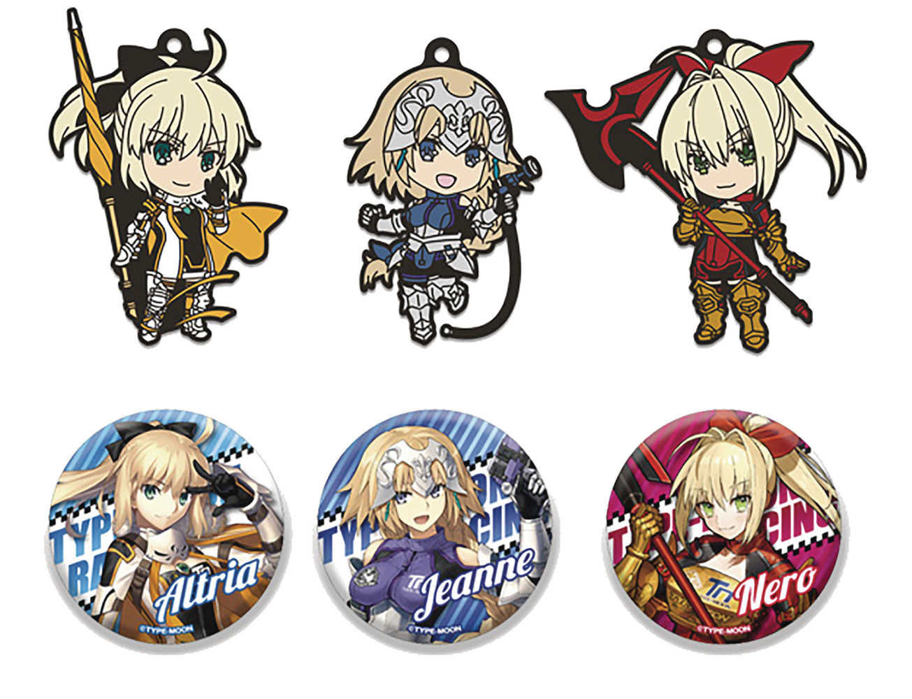 Good Smile & Type Moon Racing Nendoroid Plus Collector's 6 Pc Blind Mystery Box Display