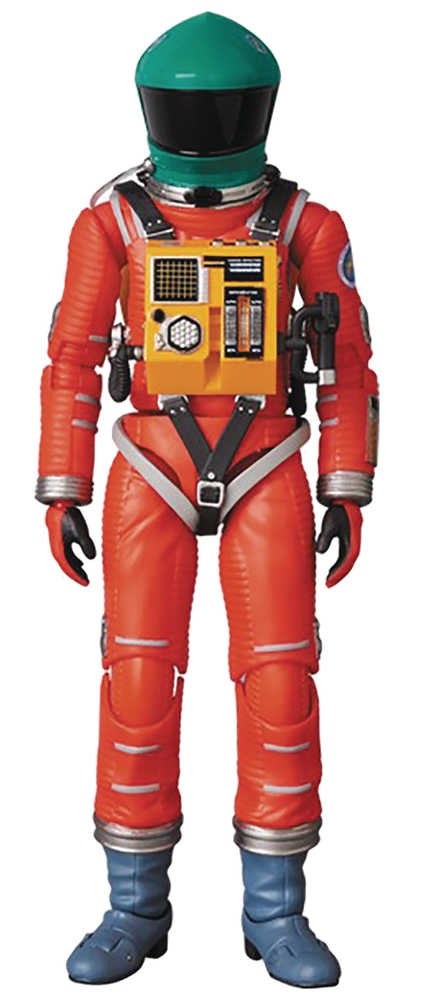 2001 A Space Odyssey Space Suit Mafex Action Figure Orange W/Green Helm