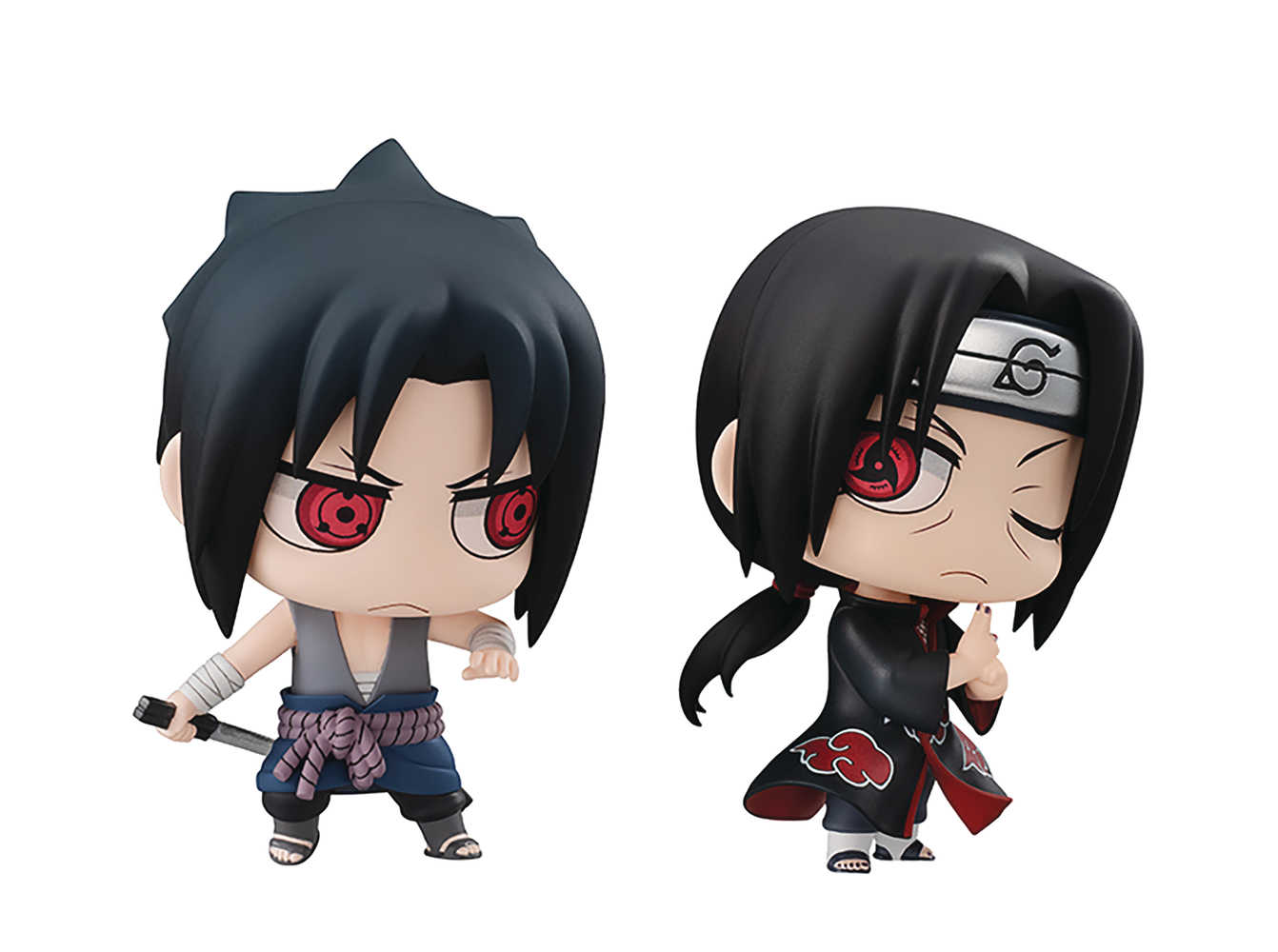 Naruto Chimimega Buddy Ser Sasuke & Itachi Uchiha 2 Pc Set (C