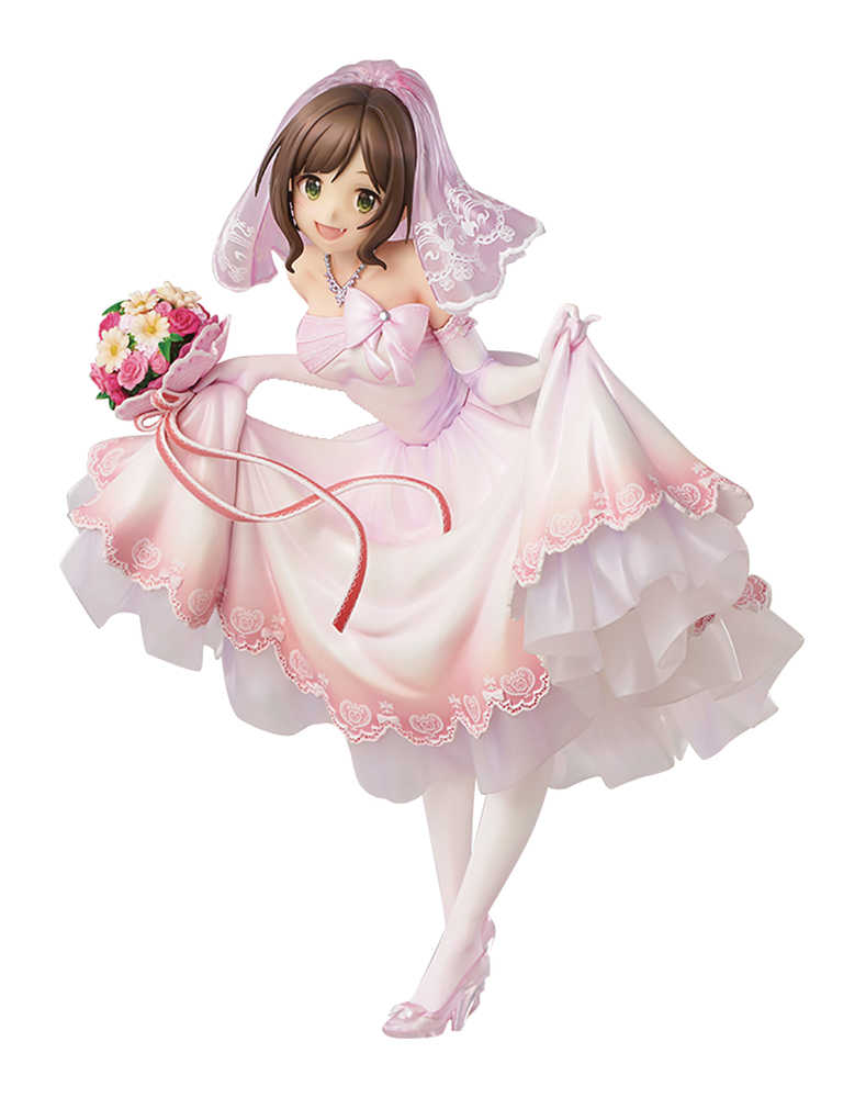 Idolmaster Cg Miku Maekawa 1/7 PVC Figure Limited Dream Bride Ver (