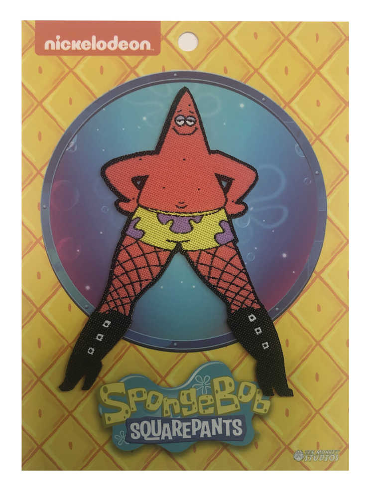 Spongebob Squarepants Fishnet Stockings Patrick Patch 