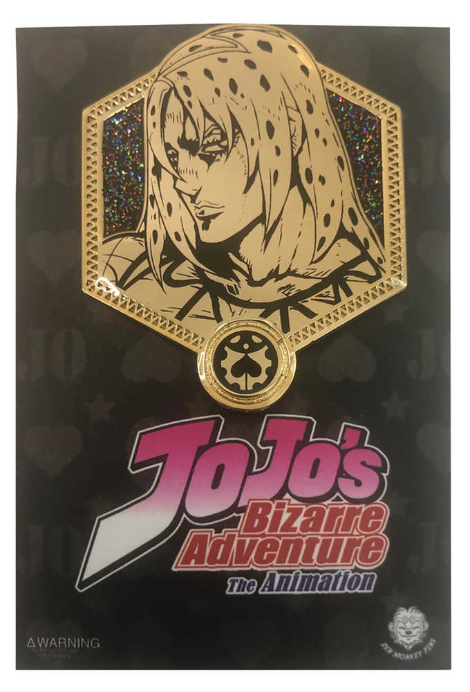 Jojos Bizarre Adventure Gold Diavolo Pin 
