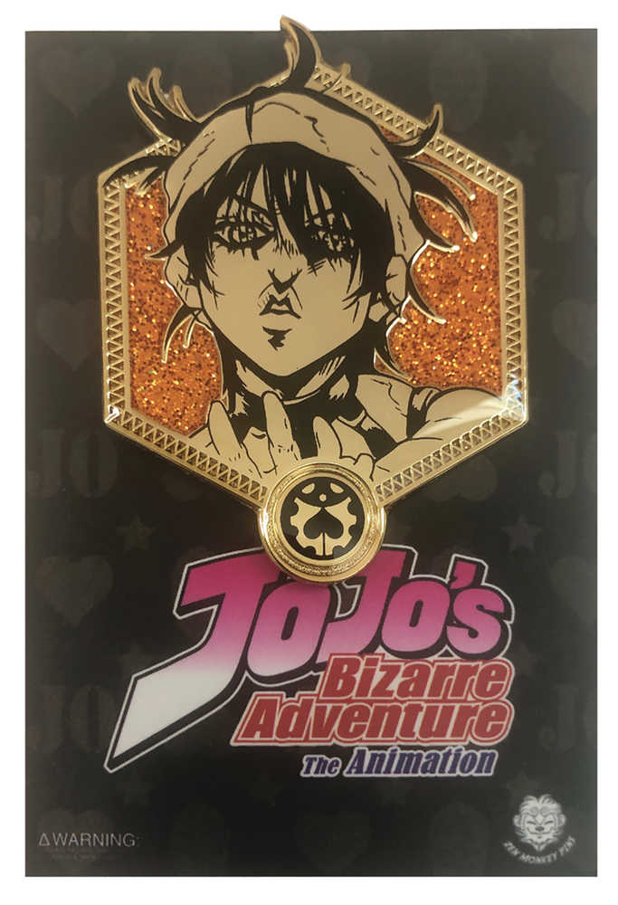 Jojos Bizarre Adventure Gold Narancia Pin 